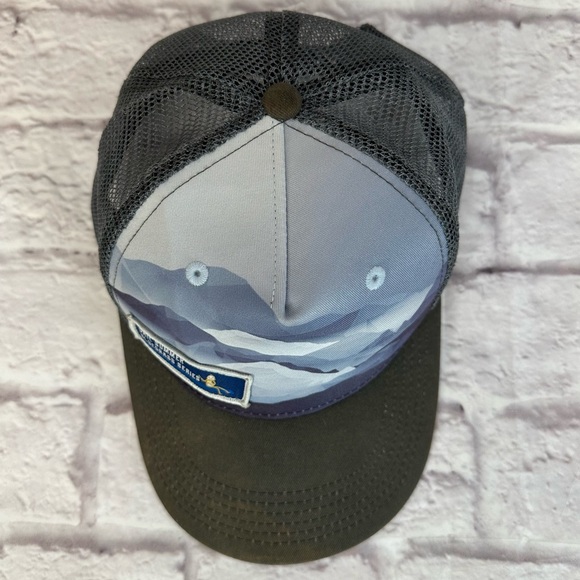 Vail Summer Bluegrass Series Locale Outdoor Mesh Snap Back Hat Colorado Mountain - Picture 11 of 11